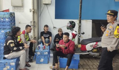 Patroli KRYD Polsek Cireunghas Polres Sukabumi Kota, Sampaikan Himbauan Kamtibmas