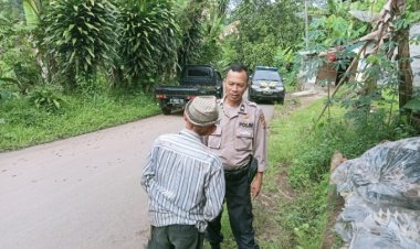 Berikan Pelayanan prima,Unit Samapta Polsek Cireunghas Laksanakan Patroli Dialogis