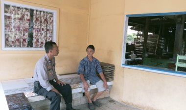 Silaturahmi Polisi RW Polsek Cireunghas Polres Sukabumi Kota,Sambangi Warga Binaan