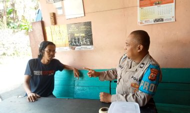 Anggota Provos Sebagai Polisi RW Aktif Laksanakan Patroli Dialogis Ke Warga Binaannya