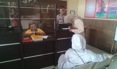 Peningkatan Pelayanan SPKT Polsek Sukalarang Mengedepankan 5 S Dalam Peningkatan Pelayanan