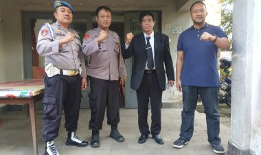 Ciptakan Keamanan,Polsek Cireunghas Rutin Laksanakan Pengamanan Gereja Setiap Hari Minggu