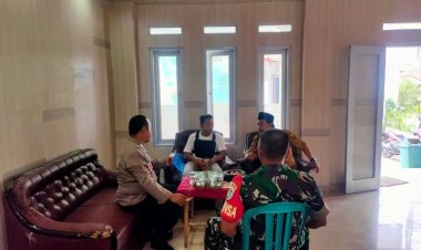 Giat Sinergitas Tni Polri Patroli Bersama Sambang Warga Polsek Sukalarang