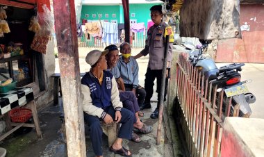 Bhabinkamtibmas Sambang Warga Desa Binaan Wujudkan Kemitraan