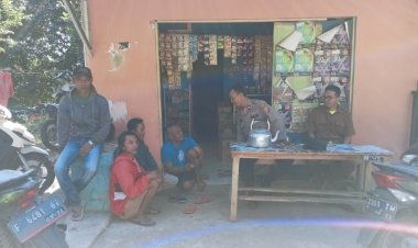 Patroli Dialogis Sampaikan Himbauan Kamtibmas Sebagai Upaya Guna Menjaga Situasi Keamanan Dan Ketertiban Masyarakat