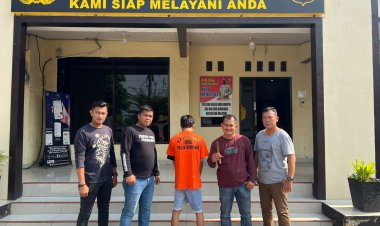 Sempat Buron 3 Bulan, Polsek Penengahan Lamsel Bekuk  Seorang Pelaku Curas di Rest Area Tol JTTS