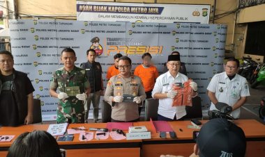 Polsek Metro Taman Sari Jakarta Barat Bongkar Aksi Penipuan Jual Beli Motor Modus COD