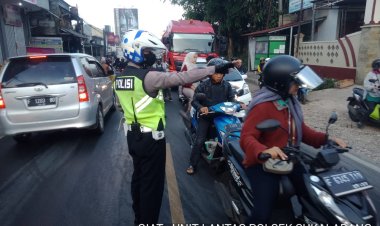 Rutin Gatur Lalin Pagi, Ciptakan Kelancaran Lalu Lintas