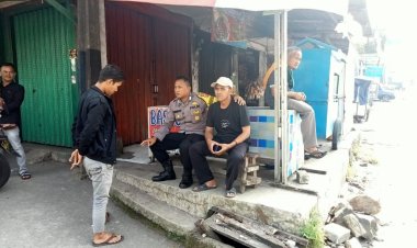 Wujudkan Kemitraan, Bhabinkamtibmas Sambang Warga Desa Binaan
