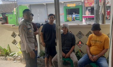 Bhabinkamtibmas Polsek Sukalarang Ajak Warga Jaga Kamtibmas