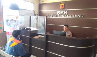 Peningkatan Pelayanan SPKT Polsek Sukalarang Kepada Warga Masyarakat