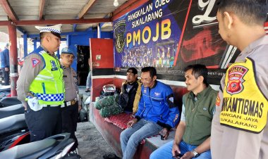 Kegiatan Dikmas Lantas Polsek Sukalarang Kepada Masyarakat