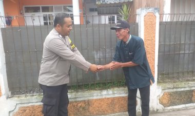 Giat Sambang Bhabinkamtibmas Polsek Sukalarang Kepada Masyarakat