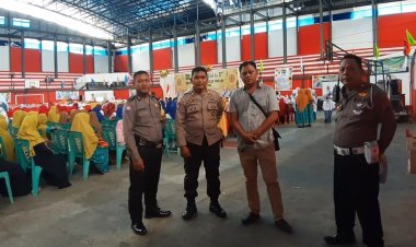 Wakapolsek Matuari Pimpin Pengamanan Tasyakur Milad ke-17 BKMT Kota Bitung