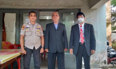 Polsek Cireunghas Polres Sukabumi Kota, Laksanakan Pengamanan lbadah Gereja