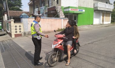 Kurangi Pelanggaran, Polisi Gencarkan Teguran Humanis Kepada Pelanggar
