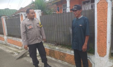 Bhabinkamtibmas Polsek Sukalarang Tingkatkan Giat Sambang Warga