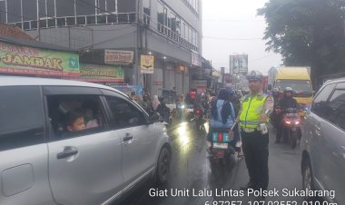 Rutin Gatur Lalin Pagi, Polisi Tingkatkan Pelayanan Kepada Masyarakat