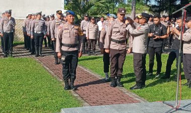 AKBP Tommy Souissa Launching Polisi RW Polres Bitung