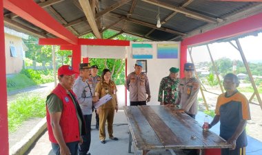 Polsek Maesa Periksa Sarpas dan Wasdal Pos Satkamling di Wilayah Hukumnya