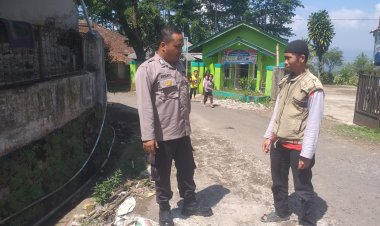 Bhabinkamtibmas Pererat Tali Silarturahmi Dengan Warga Binaan Memlalui Giat Sambang