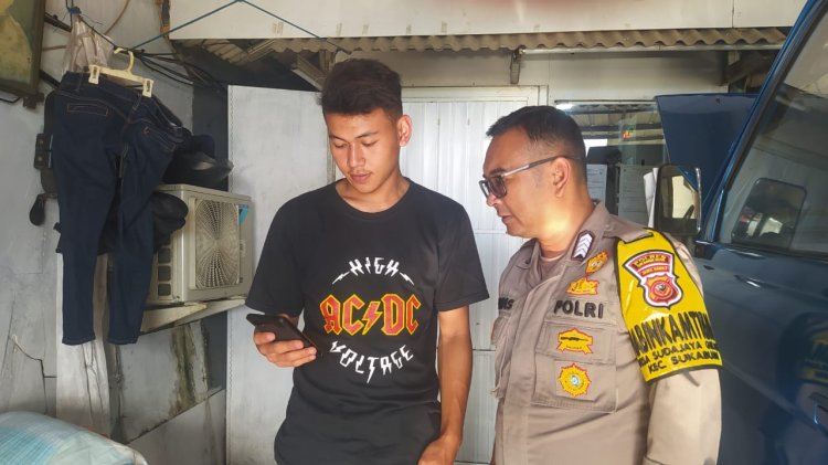 Sambang Sekaligus Sosialisasi Aplikasi Polri Super App.