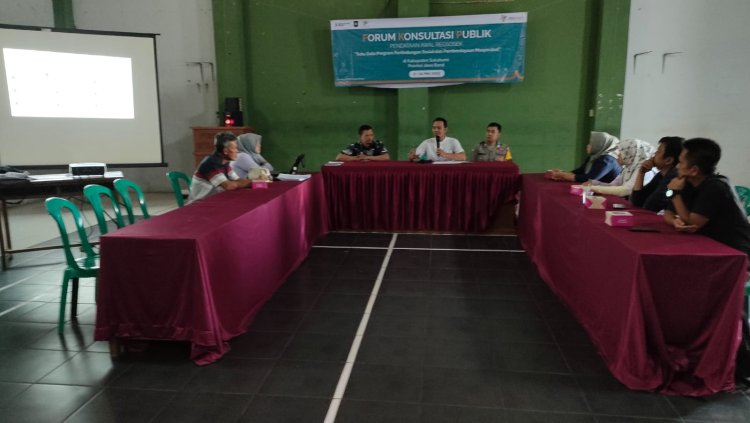 Bhabinkamtibmas Hadiri Kegiatan Pendataan Awal Regsosek 2023