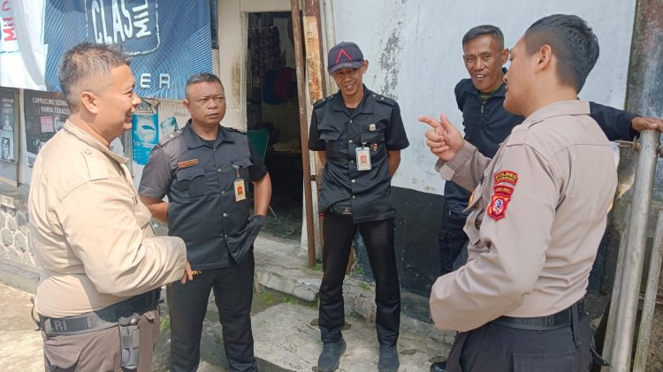 Polsek Sukabumi Melaksanakan Patroli Dan Sambangi Security