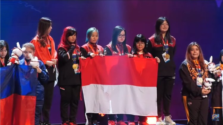 Timnas E-Sports MLBB Wanita Indonesia Raih Medali Emas di Sea Games 2023