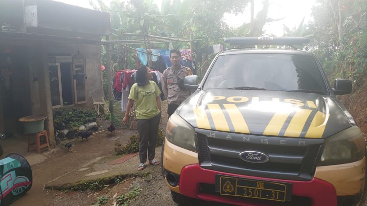 Patroli Sambang Polsek Sukabumi Diwilayah Desa Binaan