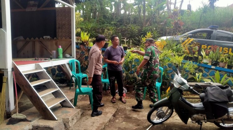 Pantau Wilayah Kecamatan Sukabumi Lakaukan Patroli Bersama
