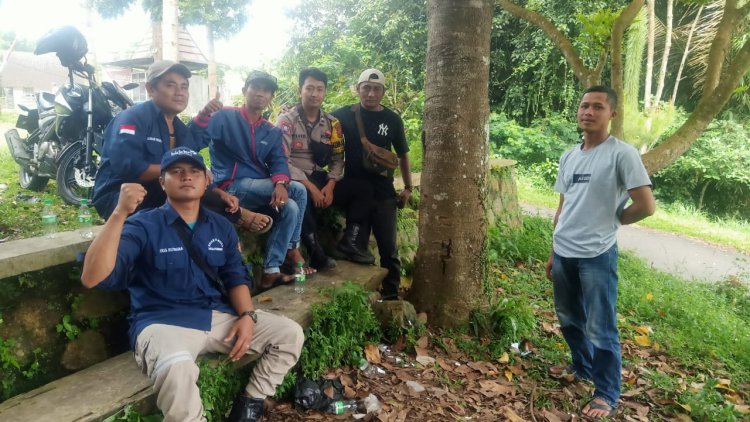 Patroli Sambang Bhabinkamtibmas Polsek Sukabumi Beri Himbauan