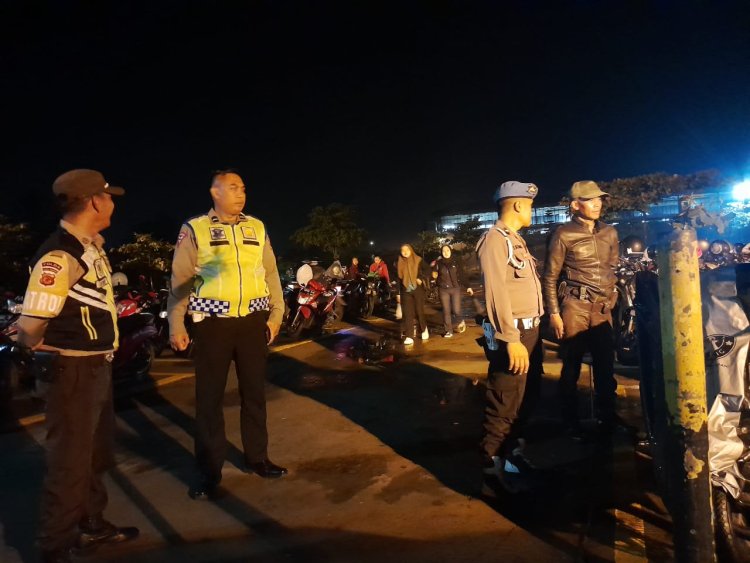 Polisi Berikan Himbauan Kamtibmas Kepada Security, Cegah Pencurian Kendaraan Bermotor