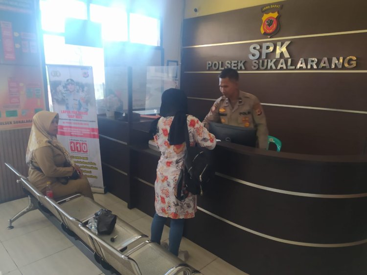 SPKT Polsek Sukalarang Tingkatkan Kepercayaan Masyarakat terhadap Kinerja Polri