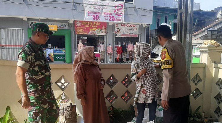 Sinergitas TNI – Polri , Bhabinkamtibmas Bersama Babinsa Melaksanakan Sambang Warga Binaan