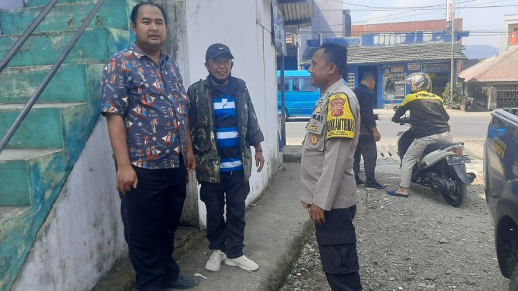 Pastikan Wilayah Binaan Kondusif, Bhabinkamtibmas Polsek Sukalarang Giatkan Sambang Warga