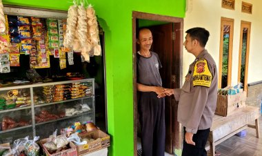 Bhabinkamtibmas Desa Prianganjaya Jaga Kondusifitas Wilayah Binaan