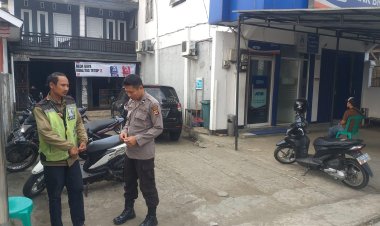 Polisi Berikan Himbauan Kamtibmas Kepada petugas Parkir, Cegah Curanmor