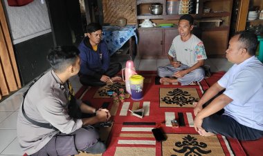Wujudkan Keamanan Dalam Lingkungan, Bhabinkamtibmas Sambang Warga Binaan