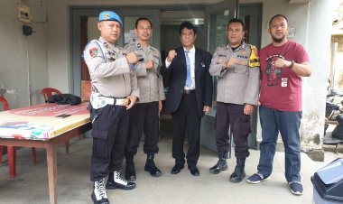 Pengamanan Gereja Rutin Polsek Cireunghas Untuk Berikan Rasa Aman Dan Nyaman Bagi Jemaat