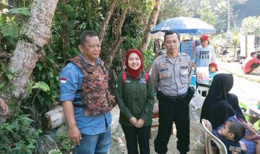 Jalin Silaturahmi Dan Berikan Rasa Aman, Polsek Cireunghas Polres Sukabumi Kota Laksanakan Patroli Dialogis