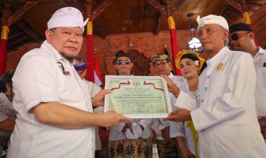 Ketua DPD RI Bertekad Lanjutkan Perjuangan Raja Denpasar IX Soal Sistem Bernegara