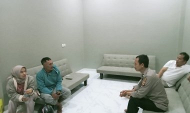 Anggota Polsek Cireunghas Polres Sukabumi Kota, Laksanakan Sambang Dan Interaksi Langsung Dengan Warga