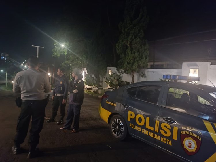 Polsek Sukabumi Lakukan Patroli Dan Himbau Warga