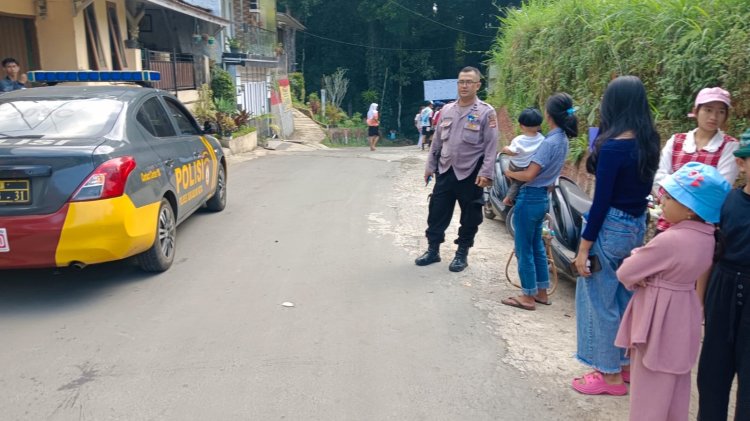 Anggota Polsek Sukabumi Lakukan Patroli Pemantauan Kegiatan Masyarakat