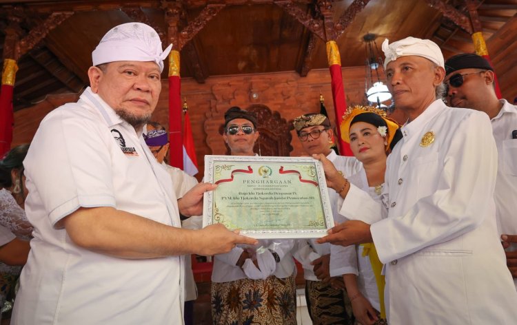 Ketua DPD RI Bertekad Lanjutkan Perjuangan Raja Denpasar IX Soal Sistem Bernegara