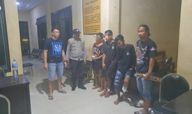 Kerja Sama Team Resmob Polres Bitung, 3 Pelaku Penganiayaan Ditangkap, 2 Dihadiahi Timah Panas
