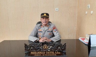 Polsek Aertembaga Raih Juara 1 Lomba Kebersihan, ini Harapan AKP. Moh. Taufiqurrohman