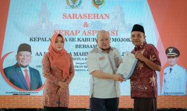 Ketua DPD RI Siap Kawal 7 Aspirasi Asosiasi Kepala Desa se-Mojokerto