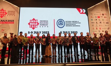 APTIKNAS Kembali Ikut Sukseskan IndoBuildTech Expo 2023